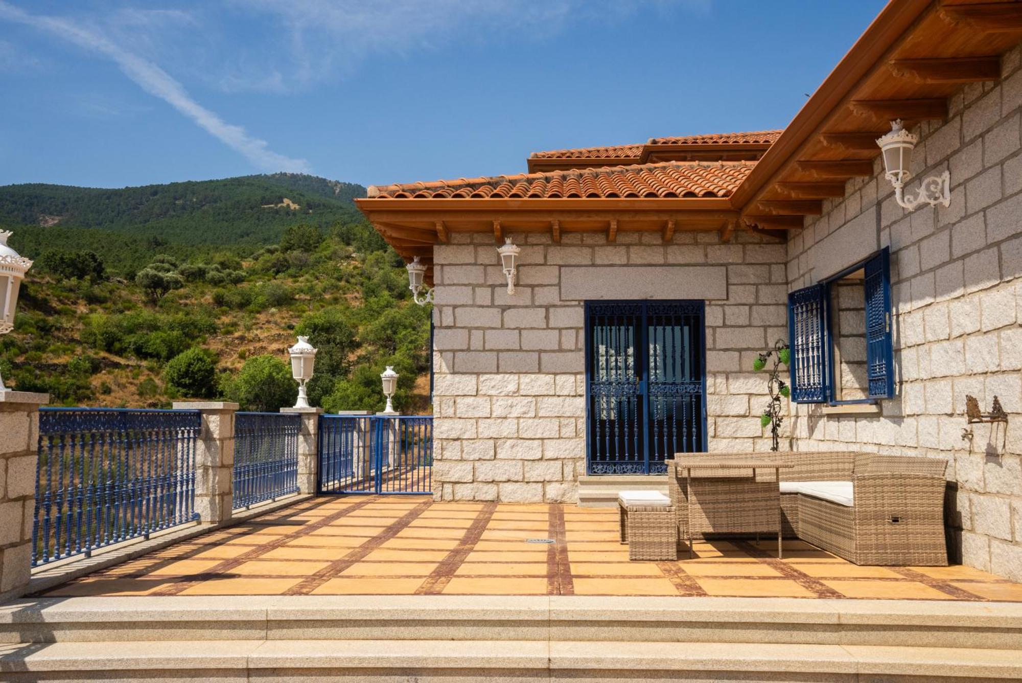 エル・ティエンブロ Mansion Con Jacuzzi A 40 Grados, Gran Piscina Y Padelヴィラ エクステリア 写真