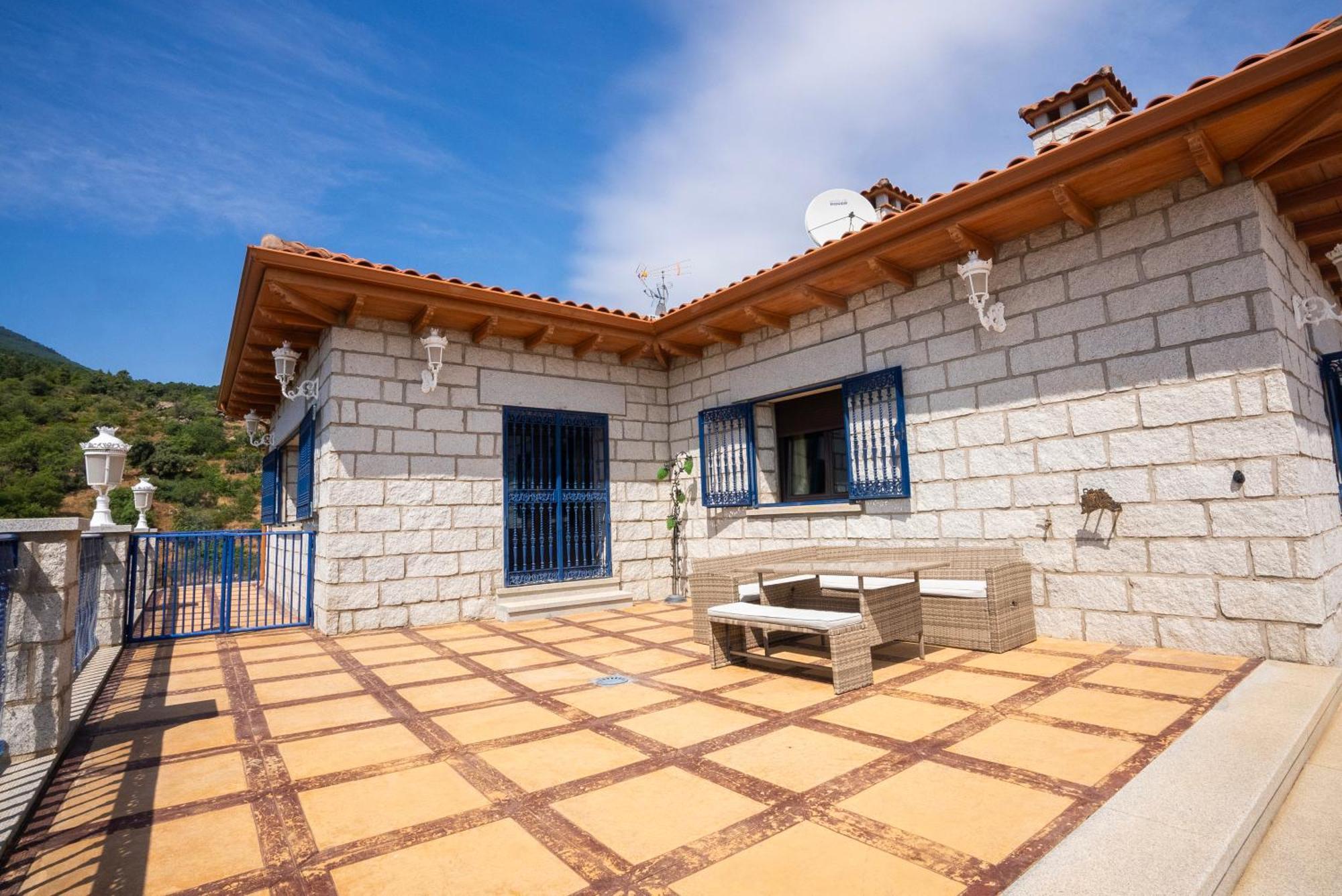 エル・ティエンブロ Mansion Con Jacuzzi A 40 Grados, Gran Piscina Y Padelヴィラ エクステリア 写真