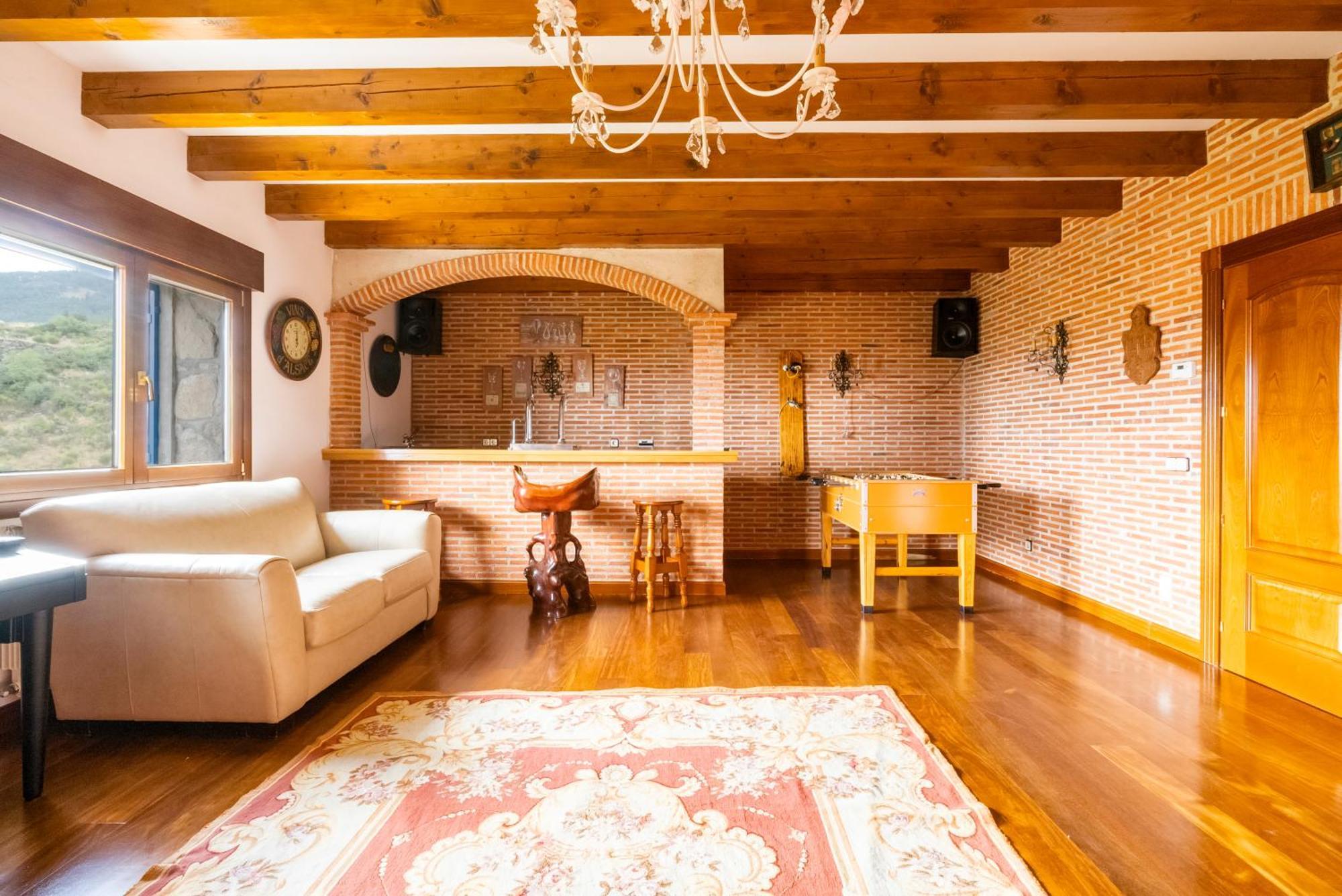 エル・ティエンブロ Mansion Con Jacuzzi A 40 Grados, Gran Piscina Y Padelヴィラ エクステリア 写真