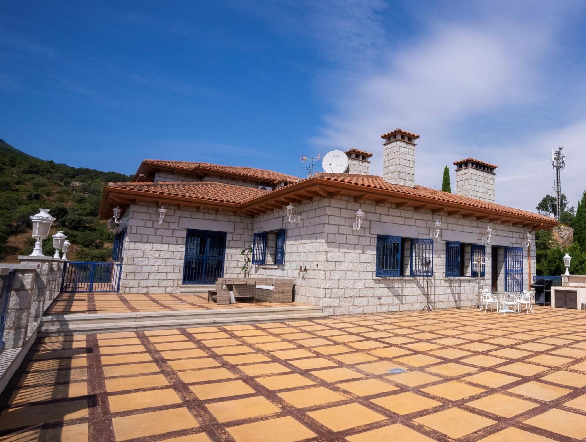 エル・ティエンブロ Mansion Con Jacuzzi A 40 Grados, Gran Piscina Y Padelヴィラ エクステリア 写真