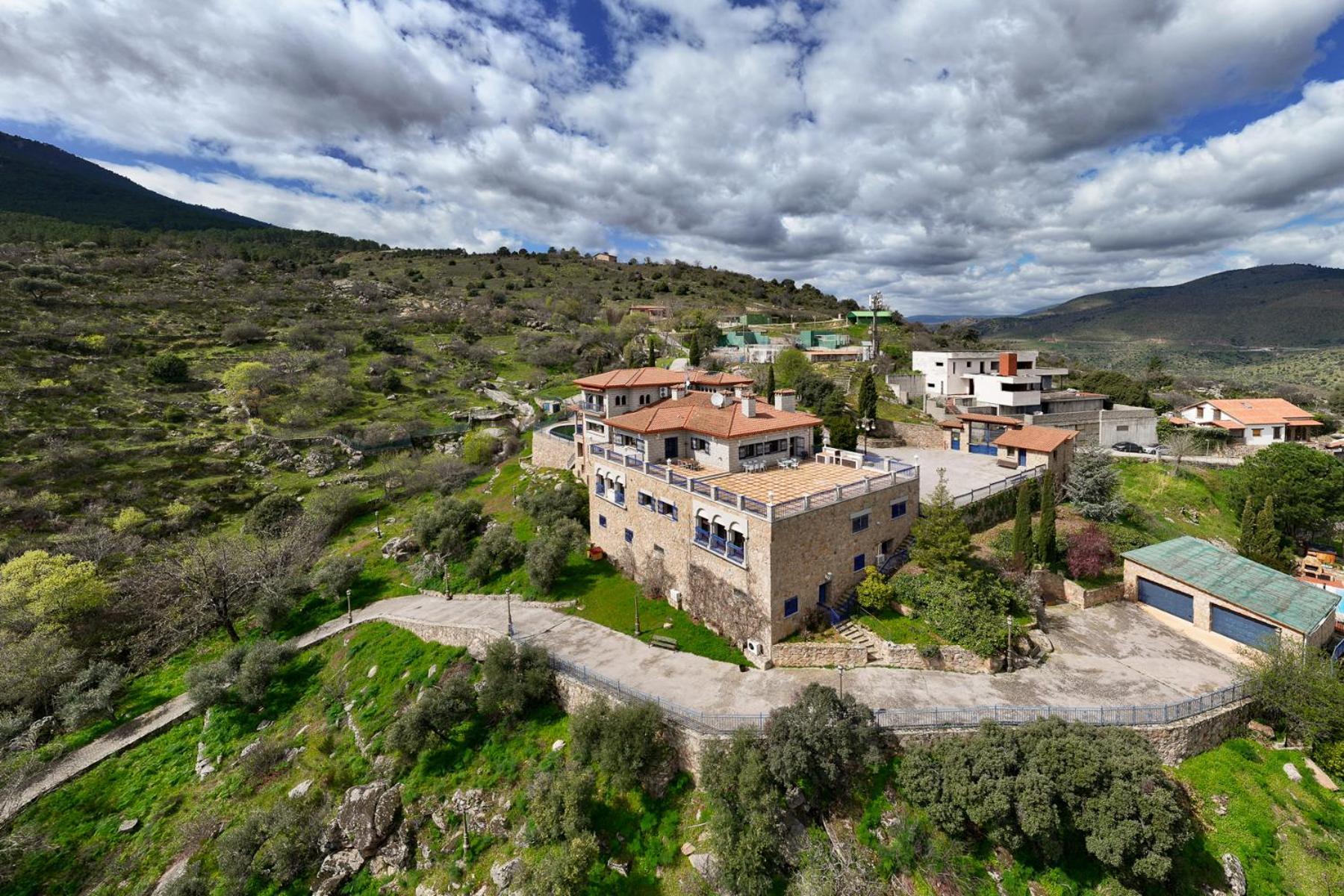 エル・ティエンブロ Mansion Con Jacuzzi A 40 Grados, Gran Piscina Y Padelヴィラ エクステリア 写真